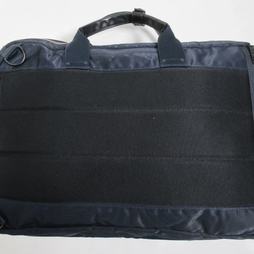 Porter Lift 3_Way Briefcase Business Bag Busines Backpack 822-07562 Black Navy